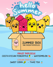 Load image into Gallery viewer, Joy on a Stick handcrafted popsicles in colorful seasonal flavors — real fruit, real cream, and vegan options, delivered fresh in customizable boxes.