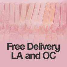 Load image into Gallery viewer, Joy on a Stick handcrafted popsicles in colorful seasonal flavors — real fruit, real cream, and vegan options, delivered fresh in customizable boxes.