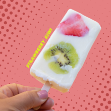 Load image into Gallery viewer, Custom popsicle box with four flavors, three of each (12 total).